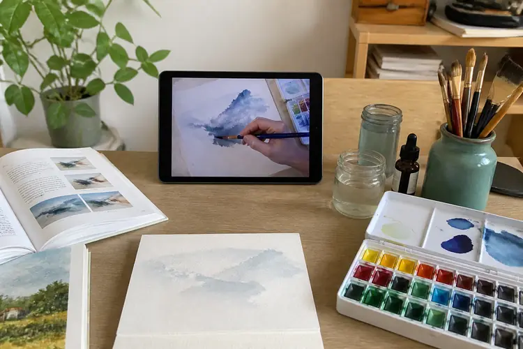 Aquarel leren en cursussen