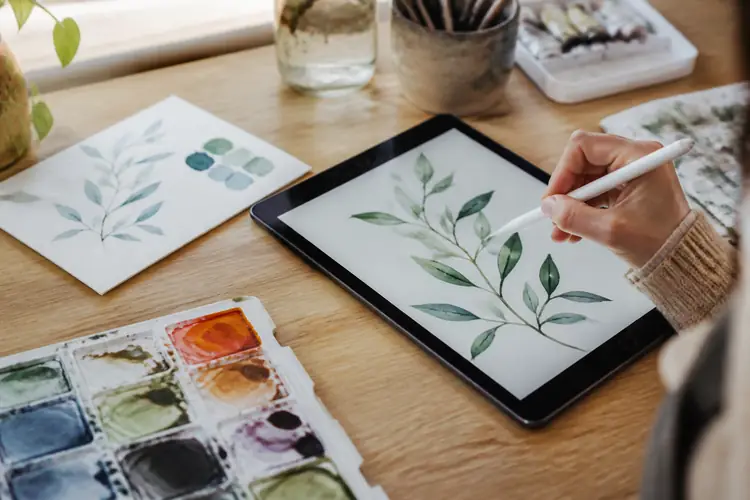 Digitaal tekenen en hybride kunst